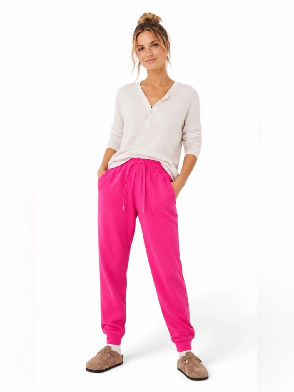 Lululemon – Scuba High-Rise Jogger Full Length – Sonic Pink – Sz. 6